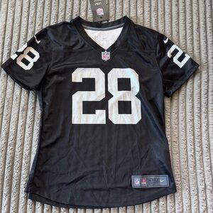Women's Las Vegas Raiders Josh Jacobs Nike Black Game Player Jersey